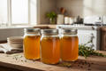 Chicken Broth in Jars